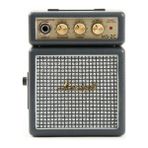 Müzik Marshall MS-2C Mini Elektro Gitar Amfisi 1 Watt Çıkış Gücü ile Kompakt Tasarım