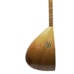 Müzikhal Ticaret Kısa Sap Bağlama Saz Full Set ( Kılıf+Tel+Mızrap+Akord Aleti)