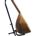 MÜZİKHAL TİCARET Mt-kısa Sap Maun Gül Burgulu Saz Bağlama