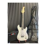 müzikhane Elektro Gitar Set Full Beyaz Hss Manyetikli 15w Amfi (AMFİ-KABLO-STANT-ASKI-KAPO-TUNER-YEDEK TEL)