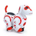 Müzikli Pilli Ve Işıklı Robot Kırmızı Renkli Köpek - Mavi Su Dünyası