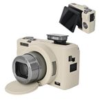 MUZIRI KINOKOO Canon G7X Mark III Kamera için Yumuşak Silikon Kılıf, Canon PowerShot G7 X Mark III/G7X III/G7X3 Kamera için Hafif Kılıf - Çıkarılabilir Lens Kapaklı Çizilmez Koruyucu Kılıf - Beyaz