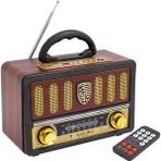MV-114BT Nostaljik Radyo - Siyah