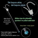 Mvinyo Şarap Aktarma ve Şişeleme Çubuğu – Pratik Sistem