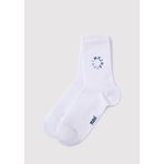 MVJNS Baskılı Beyaz Soket Çorap 1913259-620 Beyaz-620 One Size