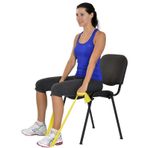 Mvs Pılates & Yoga Egzersız Bandı , Theraband Sarı Renk(En Hafıf) 45.5 Mt