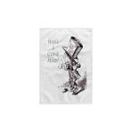 MWX Teknoloji 3D Rose Hatter Have I Gone Mad Alice In Wonderland El/spor Havlusu, 15 x 22 - 001-Beyaz - Option-1