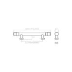 MWX Teknoloji 50 cm Çekme/sürgü Kapı Kolu Krom Renk - 001-Renkli