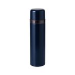 MWX Teknoloji 500 ml Gümüş - Mavi - Pembe Paslanmaz Çelik Termos – Çift Katmanlı Vakumlu, 24 Cm, Isı Yalıtımlı Sızdırmaz Seyahat ve Ofis Matara (Mavi)