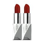 MWX Teknoloji Alix Avien Uzun Süre Kalıcı Nemlendirici Pürüzsüz Etkili Yarı Mat Ruj Satin Lipstick 825 Satin Red (2 Paketi) - Option-1