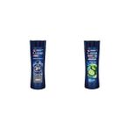 MWX Teknoloji Clear Men 3 In 1 Şampuan & Duş Jeli Arındırıcı Kömür Saç Yüz Vücut Için ve Clear Men Kepeğe Karşı Etkili Şampuan Maksimum Ferahlık 350 ml - Option-1
