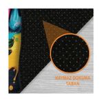 MWX Teknoloji Cromse Şönil Oyuncu Odası Halısı Kaymaz Pamuk Tabanlı Yıkanabilir Antibakteriyel Gamer, Gaming Halısı 160X230 - 374-Yeşil
