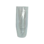 MWX Teknoloji Lüks Kristal Bardak Sert Plastik Çay Kahve Su Otomat Bardağı 180 ml 25 Li 1 Paket - 0 - Siyah - Option-1