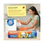 MWX Teknoloji Macro Max Büzgülü Çöp Torbası Büyük Boy (65X70CM) Hanımeli Kokulu 10 Adet Süper Ekonomik Paket - 000-Siyah - Option-1