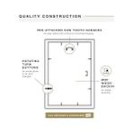 MWX Teknoloji Mcs Stüdyo Galerisi 13X19 Resim Çerçevesi Doğal Ahşap Damar, Fotoğraflar, Posterler ve Sanat Baskıları Için Dikdörtgen Fotoğraf Çerçevesi (1'li Paket) - -- - Option-1