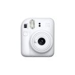 MWX Teknoloji Mini 12 Beyaz Fotoğraf Makinesi-20'li Film-Laporta Albüm ve Deri Kılıf Seti - Açık Bej