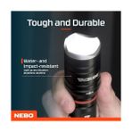 MWX Teknoloji Nebo Combo Pack Tac Slyde & 150 Kafa Lambası - LED El Feneri ve Kafa Feneri - Fener Modu, Acil Kırmızı Flaş ve Eller Serbest Aydınlatma Için Manyetik Tabanlı - Option-1 - 0 - Siyah