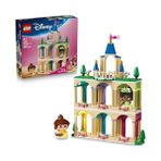 MWX Teknoloji Şato ile Mini Belle ve Tiana 43291 – 5 Yaş ve Üzeri Çocuklar Için Karakterlerin Kitap ve Kaşık Aksesuarlarını Içeren Yaratıcı Oyuncak Yapım Seti, Hediye Fikri (358 Parça) - 0 - Siyah