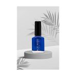 MWX Teknoloji Sedefli Saks Mavi Oje 34 - Yüksek Pigmentli Uzun Süreli Kalıcılık Hızlı Kuruma - Nail Lacquer 34 - 0 - Siyah