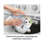 MWX Teknoloji Sevimli Köpekçik Uyku Arkadaşı, Yenidoğanlar Için Pelüş Bebek Oyuncağı ve Taşınabilir Ses Makinesi, HTJ68 - Ahşap