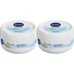 MWX Teknoloji Soft Krem 200ML x 2 Adet, Nemlendirici Bakım Kremi, Yüz, Vücut, El, Jojoba Yağı ve E Vitamini ile Cilt Bakımı, Anında Emilen Hafif, Formül, Tüm Ciltler Için, Avantajlı Paket - Option-1