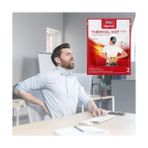 MWX Teknoloji Stopever Thermal Hot Plus+ Isı Terapili Kompres Flasteri – Kas ve Eklem Rahatlatıcı (2x2'li Paket) | 12 Saat Süren Ekzotermik Sıcaklık ile Hızlı Etki | Bel ve Sırt Ağrısı Için Isı Bandı - Option-1 - Var