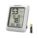 MWX Teknoloji Thermopro TP50 Dijital Termo-Higrometre, Iç Mekan Termometresi, Higrometre, Sıcaklık ve Nem Ölçer, Oda Iklimi Kontrolü, Oda Havası Kontrolü, Klima Monitörü Için - 02Y-Yeşil