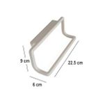MWX Teknoloji Towel Hanger Dolap Kapağına Asılabilen Havluluk, Havlu Askısı Beyaz - 001-Beyaz - Option-1
