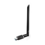 MWX Teknoloji USB Wifi Pro Sinyal Yakınlaştırıcı Güçlendirici Adaptör Kart 1300 Mbps EP-AC1686 - 0 - Siyah - Option-1