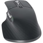 Mx Master 3s Performans Kablosuz Mouse, 8.000 Dpı, Sessiz, Ergonomik, Ultra Hızlı Kaydırma, Çoklu Cihaz Özelliği, Bluetooth, Logi Bolt USB Alıcı, Siyah