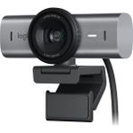 Mx Ultra Hd 4K Web Kamerası, 60 Fps 1080P, Gürültü Önleyici Çift Mikrofon, Usb-C, Web Kamerası Kapağı, Microsoft, Zoom, Meet ile Uyumlu, Gri