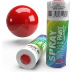 Mxs Akrilik Sprey Boya 400 ml - Trafik Kırmızı