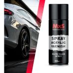 MxS Araba-Motor-Jant Özel Yapım Vernik Sprey Boya 400 ml Boya Koruma-Parlaklık - ŞEFFAF