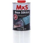 MXS Boya Sökücü Yeni Formül 1000 gr Metal Ahşap Oto ve Deniz Yüzeylerine Uygun Kırmızı Kapaklı - Renkli