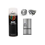 MxS PREMİUM INOKS PASLANMAZ ANKASTRE-FIRIN-DAVLUMBAZ-TÜM BEYAZ EŞYALAR SPREY BOYA 400 ML