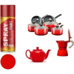 Mxs Premium Isıya Dayanıklı Sprey Boya 400 ml (Egzoz-Fırın-Çaydanlık-Jant-Motor Vb.) - KIRMIZI