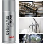MxS Premium Özel Yapım Krom Nikelaj Sprey Boya 400 ml