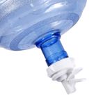 Mxtech 1 adet Plastik Yedek Su Musluğu Üst Şişe Vana, Musluk Dispenseri 48 mm Vidalı Tip Su Sürahileri (Beyaz) Kamp Sayacı Kullanımı için Basit Cihaz