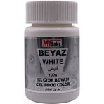 My Bake 100 gr Beyaz Jel Gıda Boyası