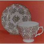 My Balli Store Antika Gold Royal Vale Porselen Çay Fincanı - Altın