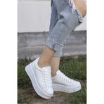 MY BAYAN SHOES Kadın Günlük Yüksek Taban Sneakers Spor Ayakkabı