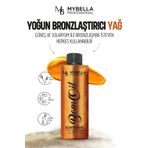 MY Bella Kozmetik My Bella '' Vegan''250 ml Yoğun Bronzlaştırıcı Cilt Bakım Destekli Yağ.- Solaryum Yağı