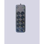 My Best Store 10’lu Çoklu Priz Termal Korumalı USB Type-C Çıkışlı 2500W Uzatma Kablosu - Renkli