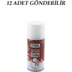 My Best Store 12 Adet Snow Party Spray Kar Spreyi 150ML Her Yüzeye Kar Efektli Yazı Yazma (4887) Mybeststore-48 - standart - Çok Renkli