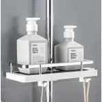 My Best Store Banyo Duş Rafı Şampuanlık Sabunluk Organizer - Çok Renkli