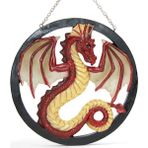 My Best Store Duvara Asmalı Polyester Dragon Pano - Renkli - standart