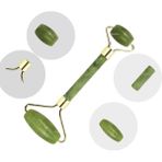 My Best Store Jade Roller ve Gua Sha Taşı Yüz Bakım Masaj Seti - Renkli