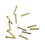 My Best Store Klips, Menteşe, Ayak, Ağaç, Sunta Vidası 2,2X13 mm - Sarı 100 Adet - Standart