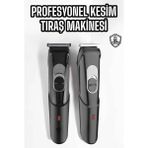 My Best Store Saç Sakal Lazer Epilasyon Öncesi Tüy Kısaltma Makinesi Unısex 4 Taraklı - Renkli