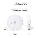 My Best Store Şarjlı Sensörlü Gece LED Lambası Egonex - Renkli